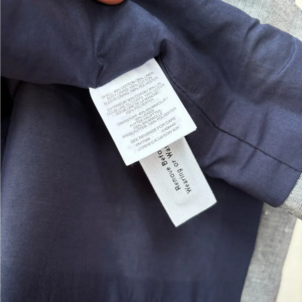 J Crew Unstructured Shawl Collar Blazer NWT